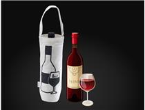Calico Wine Bag 30cm x 16cm x 9cm
